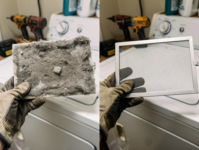 Professional lint trap cleaning by South El Monte Dryer Vent Cleaning in South El Monte